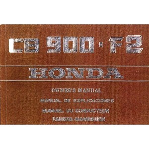 Honda CB900-F2 Fahrerhandbuch