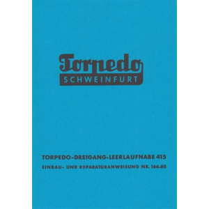 Sachs Torpedo Dreigang-Leerlaufnabe 415, Reparaturanweisung