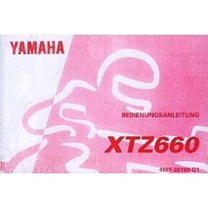 Yamaha XTZ 660, Betriebsanleitung