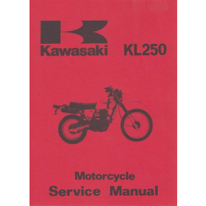 Kawasaki KL 250 A3 Service Manual