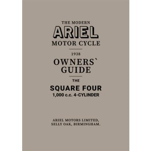 Ariel Motor Cycle Square Four Vierzylinder 1000 ccm Owner's Guide