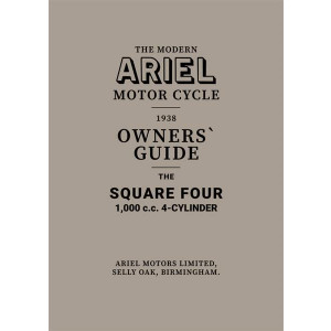 Ariel Motor Cycle Square Four Vierzylinder 1000 ccm Owner's Guide