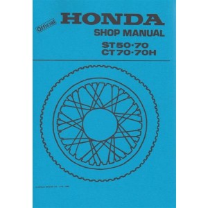 Honda ST50 ST70 CT70 CT70H Shop Manual