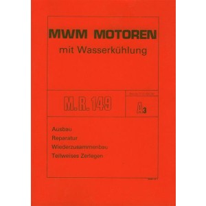 MWM Motoren für Renault-Traktoren, Reparaturanleitung