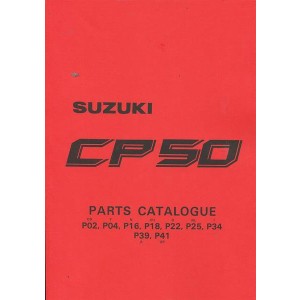 Suzuki CP 50, Parts Catalogue