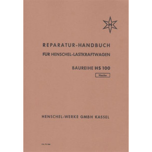 Henschel HS 100, (Hauben-LKW), Reparatur-Handbuch