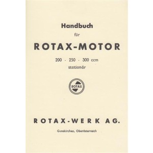 Rotax Stationärmotor 200, 250, 300 ccm, Handbuch