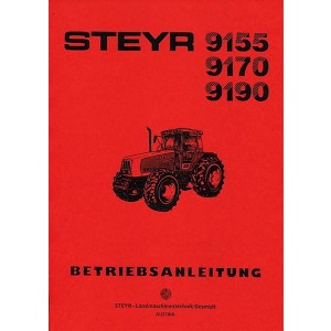 Steyr 9155 9170 9190 Traktor Betriebsanleitung
