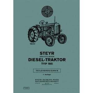 Steyr 185 Traktor Ersatzteilkatalog