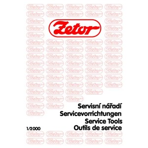 Zetor Servicevorrichtungen & Service Tools