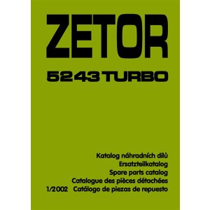 Zetor 5243 Turbo Ersatzteilkatalog