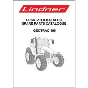 Lindner Geotrac 100 Ersatzteilkatalog