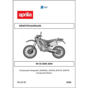 Aprilia RX50 Ersatzteilkatalog