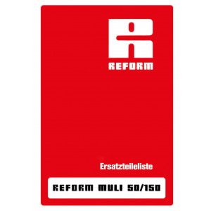 Reform Muli 50 und Muli 150 Ersatzteilliste