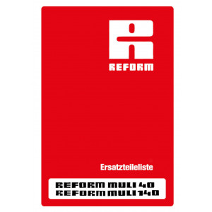 Reform Muli 40 und Muli 140 Ersatzteilliste