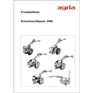 Agria 3400 Ersatzteilliste