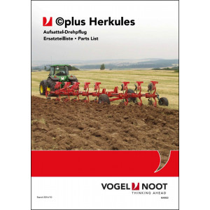 Vogel & Noot Plus Herkules Aufsattel-Drehpflug Ersatzteilliste