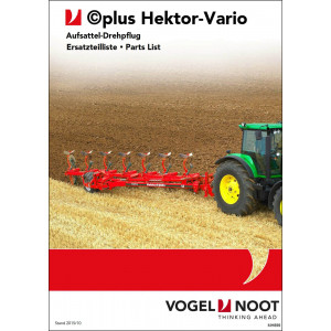 Vogel & Noot Plus Hektor-Vario Aufsattel-Drehpflug Ersatzteilliste