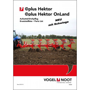 Vogel & Noot Plus Hektor und Hektor OnLand Aufsattel-Drehpflug Ersatzteilliste