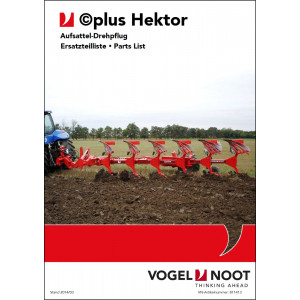 Vogel & Noot Plus Hektor Aufsattel-Drehpflug Ersatzteilliste