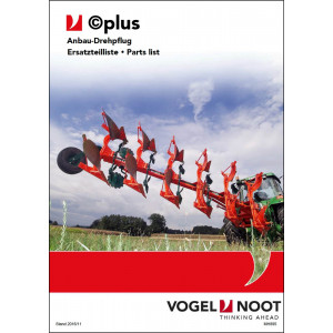 Vogel & Noot Plus Anbau-Drehpflug Ersatzteilliste