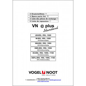 Vogel & Noot Euromat Permanit Plus Standard Ersatzteilliste