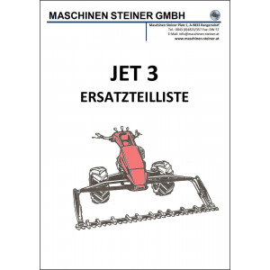 Maschinen Steiner Jet 3 Ersatzteilliste