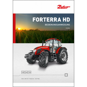 Zetor Forterra HD 1 Betriebsanleitung