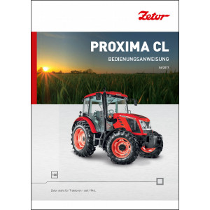 Zetor Proxima CL 5 Betriebsanleitung