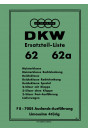 DKW F8 Ersatzteilkatalog
