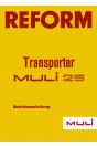 Reform Muli 25 Betriebsanleitung