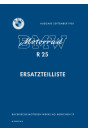BMW R25 Ersatzteilkatalog