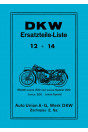 DKW 200 und 300  Luxus und Luxus-Spezial Ersatzteilkatalog