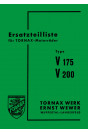 Tornax V175 und V200 Ersatzteilkatalog