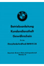 BMW R24 Betriebsanleitung