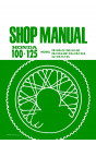Honda CB100 CL100 SL100 CB125S CB125J CD125S SL125 TL125 Shop Manual