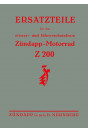 Zündapp Z200 Ersatzteilkatalog