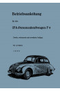 IFA F9 Betriebsanleitung