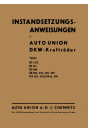 DKW SB200 SB250 SB350 SB500 RT125 KS200 NZ250 NZ350 NZ500 Reparaturanleitung
