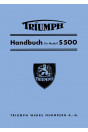 Triumph S500 Betriebsanleitung