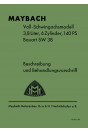 Maybach SW-38 Betriebsanleitung