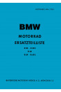 BMW R50 50S R60 R69 R69S Ersatzteilkatalog