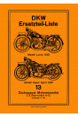 DKW Supersport 500 und Luxus 500 Ersatzteilkatalog