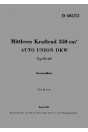 DKW NZ350 WH Ersatzteilkatalog