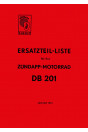 Zündapp DB201 Ersatzteilkatalog