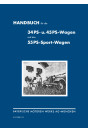 BMW 315 319 319/1 329 Betriebsanleitung