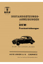 DKW Frontantriebswagen F2 - F8 Reparaturanleitung