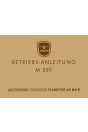 Adler M2011 Betriebsanleitung