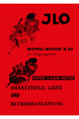 ILO G50 Betriebsanleitung und Ersatztilkatalog