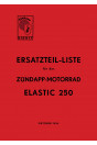 Zündapp Elastic 250 Ersatzteilkatalog